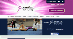 Desktop Screenshot of gymnasti.com